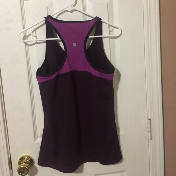 Fabletics Purple Racerback Top - Picture 3 of 4